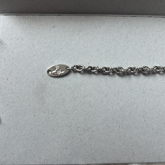 Vivienne Westwood Man. mini bas relief chain bracelet - Picture 4 of 6